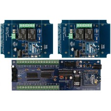 Contact Closure Transmitter to Multiple Receivers with 2 SPDT Relays